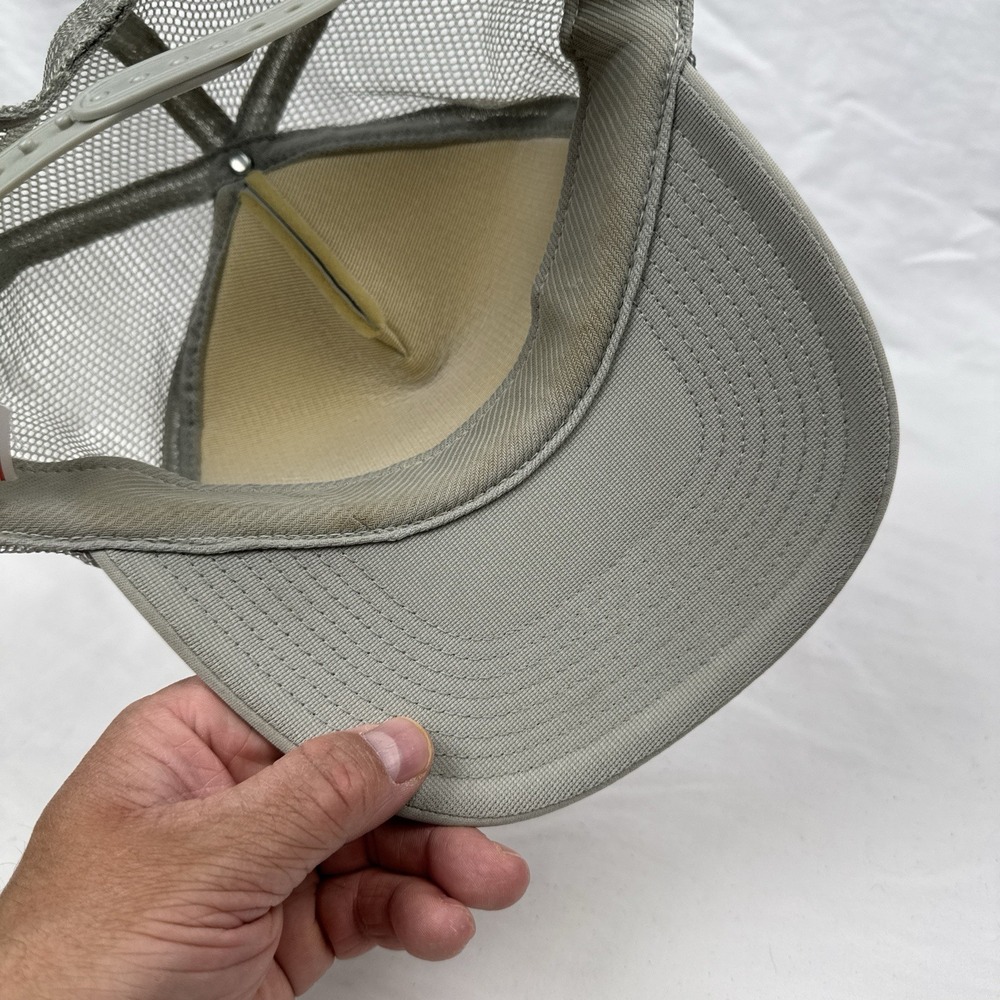 Mt Rushmore Hat Cap Snapback Adult One Size Gray Mesh Funny Vintage Nissin - Picture 8 of 11